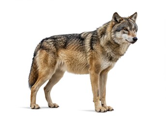 Wolf full body standing pose
