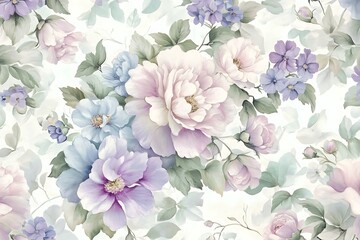 Elegant Floral Artwork Collection in Vibrant and Soft Pastel Tones