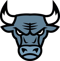 bull head vector