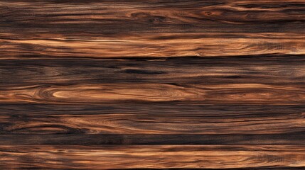 Obraz premium Dark brown wood texture background. Horizontal planks.