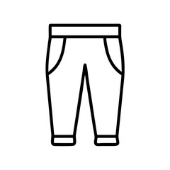 Find the perfect pants outline vector illustration for your fashion design and apparel projects today online now