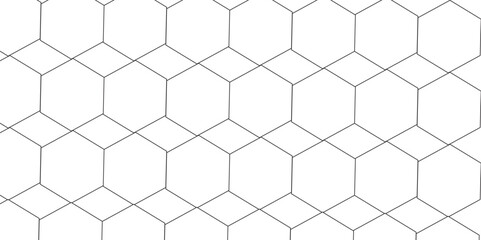 Fototapeta premium Luxury hexagonal abstract black metal background with golden light lines. Dark 3d geometric texture illustration. Black Hexagonal Pattern Metallic background with black and gold 3d