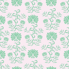 textile design with flower abstract pattern image background
