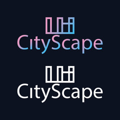 Real estate and home buildings logo icons template design, Real estate and home buildings logo icons template