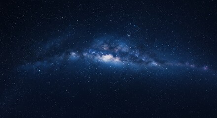 Fototapeta premium Cosmic Dust and Starlight Dreams AI Generated