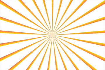 orange sunburst background