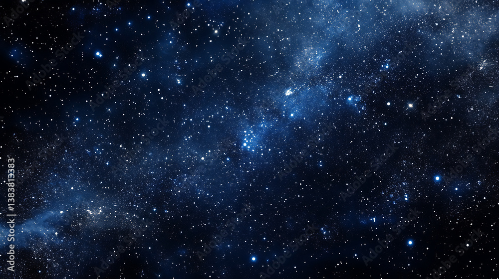 Aufkleber cute outer space seamless background pattern