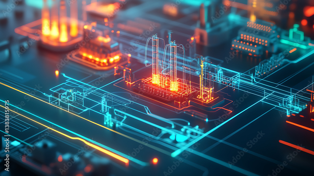 Aufkleber detailed electricity grid diagrams showcasing cost analytics with vibrant graphics and charts, highl