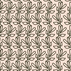 Vintage seamless floral pattern. Ditsy style background of small flowers. Ditsy floral over light yellow background. Small flower pattern for fashion, wrapping, printing on fabrics and surface