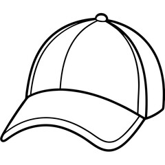 baseball cap vector illustration
