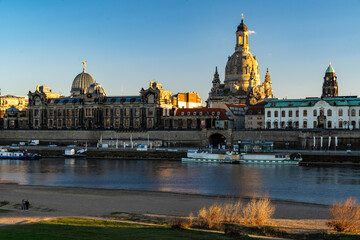 Dresden von der Augustbrücke