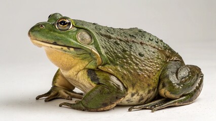 Obraz premium African Bullfrog on studio background 