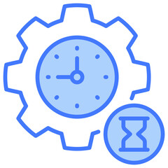 Delay Blue Icon