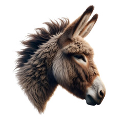 A cute donkey head drawing in PNG format &ndash; Donkey PNG - Transparent background donkey image
