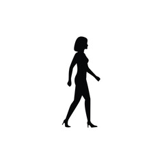 silhouette of a woman