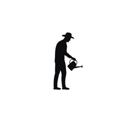 golf player silhouette