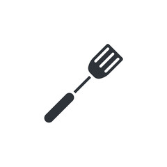 Spatula icon. Spatula Symbol sign for mobile concept and web design. Vector icon, Logo illustration, Vector graphics
