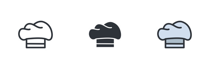 Toque icon. Toque Symbol sign for mobile concept and web design. Vector icon, Logo illustration, Vector graphics