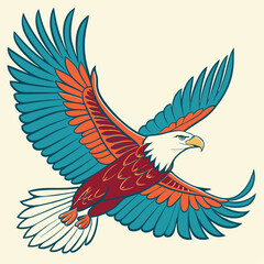 Obraz premium Ultramarine Flycatcher cute blue bird perching on top mossy stick over far blur green background in shaded sun lighting, amazing nature