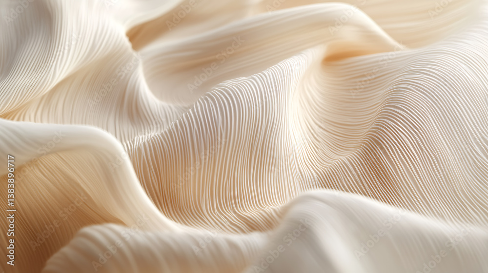 Poster A highresolution image showcasing the intricate details of a crumpled paper texture, serving as a background with a soft pastel color palette, embodying a minimalist and aesthetic vibe
