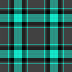 Stylish teal and grey plaid pattern.  Perfect for textile design, web backgrounds, or fashion projects.  This geometric textile creates a modern, sophisticated aesthetic.
