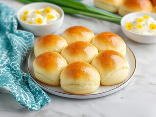 Golden-Brown Homemade Dinner Rolls, Perfect for Any Occasion