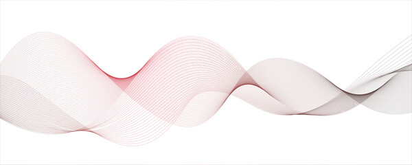 abstract gradient transparent tech wave curve creative technology flowing smooth diagonal background.Abstract pink and white blend curve flow vector stripe digital white vector technology template