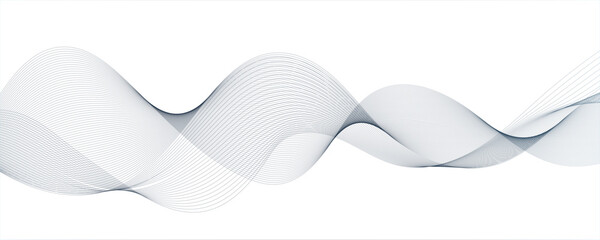 abstract gradient transparent tech wave curve creative technology flowing smooth diagonal background.Abstrac tlight blue blend curve flow vector stripe digital white vector technology template back