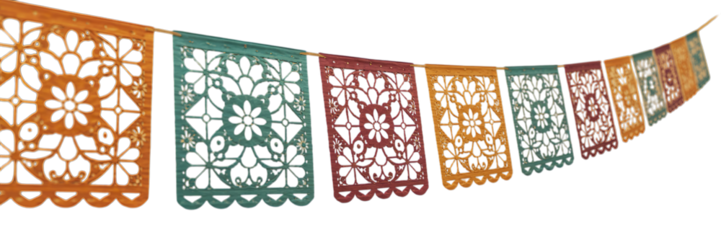 Papel Picado Banners for Cinco de Mayo and Mexican Festivals