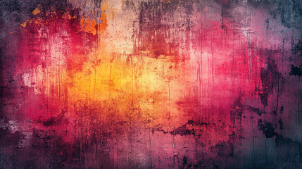 Obraz premium Abstract background featuring a blend of vibrant colors and textured brushstrokes artfully displayed
