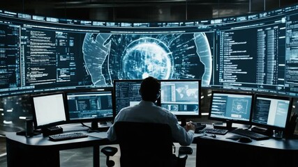 Real-Time Data Analysis at Global Security Monitoring Station Generative AI