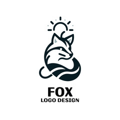 Fox Vector Logo Design
