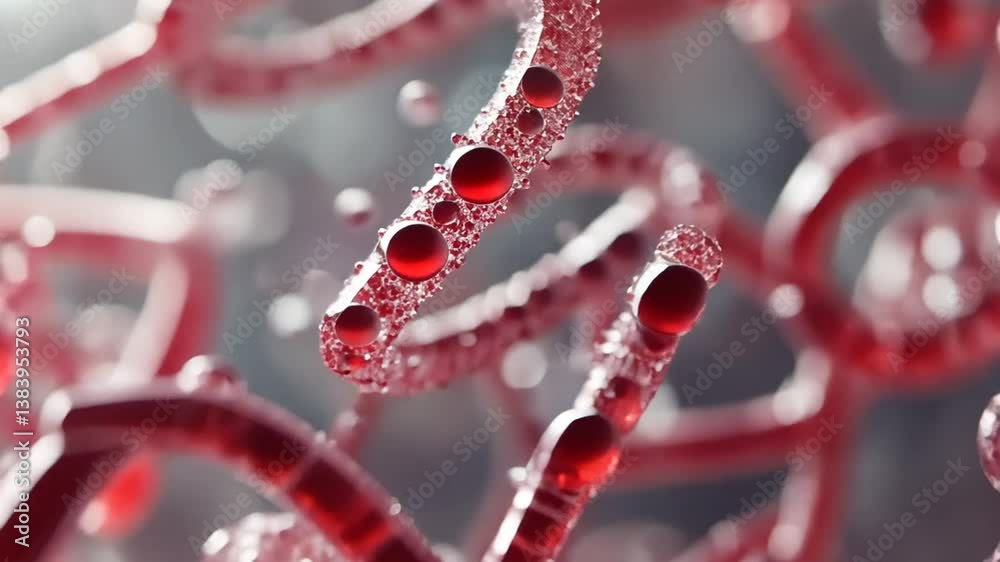 Poster exploring the intricate structures of dna molecules in science generative ai