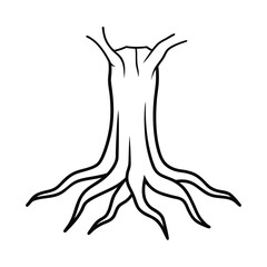 tree silhouette vector