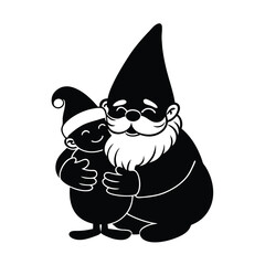 black and white cartoon 