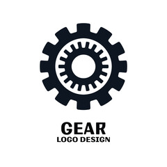 Gear Vector Logo Design
