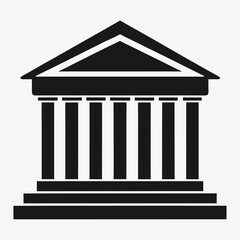greek column vector illustration