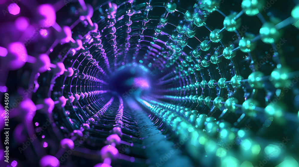 Poster blockchain cybersecurity and encryption visualized a dynamic exploration of digital security virtual