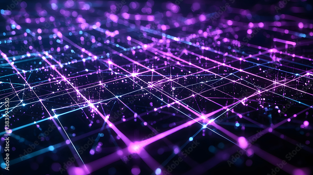 Poster blockchain cybersecurity & encryption visualized digital security dynamics in a modern tech environm