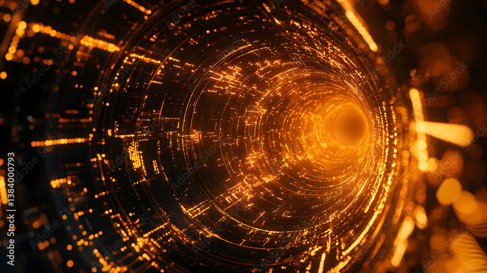 Poster quantum computing innovations digital realm data visualization virtual environment abstract viewpoin