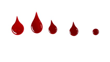 Fototapeta premium Blood Drops