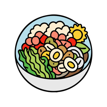 recommend clip art: chicken caesar wrap vector art, chicken caesar wrap icon, food vector illustration