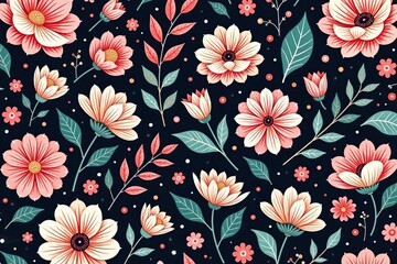 Intricate line art floral pattern, ideal for sophisticated invitations , line drawing, line art