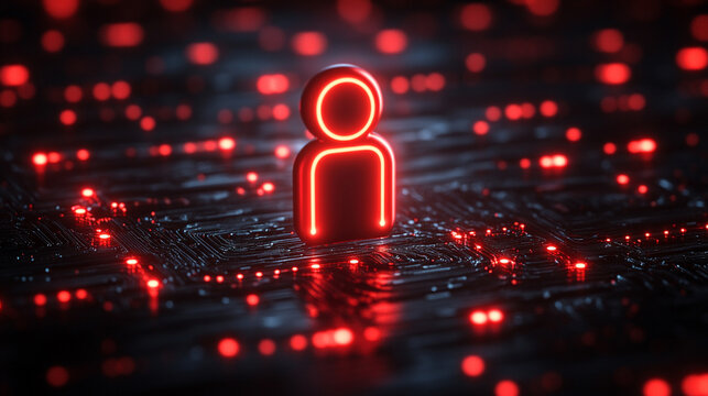 Glowing modern interface shows HR professional selecting top talent from virtual profiles, symbolizing a sleek recruitment process, company hiring, and the search for exceptional candidates.

