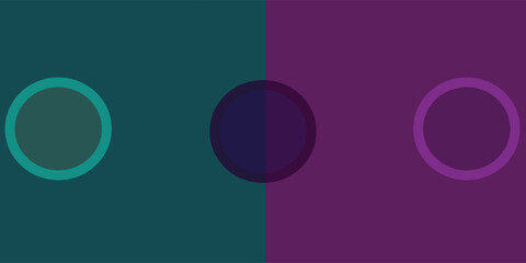 3D abstract studio room with pedestal podium. Pastel pink and light green geometric platform on contrast color floor. Minimal wall scene for cosmetic products, Showcase, Promotion case. Vector EPS10.