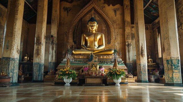 Sunny day at Gaw Daw Palin Phaya, Bagan.