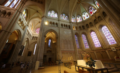 Catedral de San Juan Bautista. Lyon, Francia