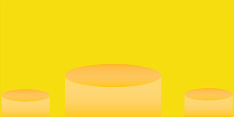 3d background products display podium scene with geometric platform. background vector 3d rendering with podium. stand to show cosmetic products. Stage showcase on pedestal display beige studio