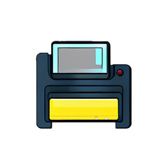 save icon on transparent background