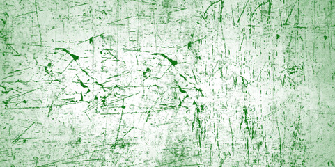 Grunge background of green and white. Abstract illustration texture old vintage grunge texture design
